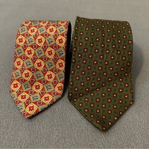 Two Brooks Brothers Silk Ties